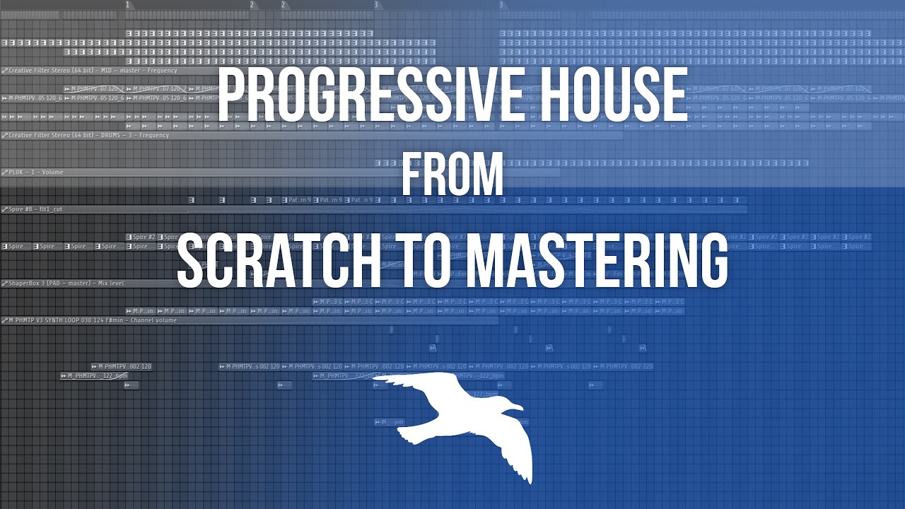 Progressive House Track From Scratch (Arrangement + Mixing + Mastering)