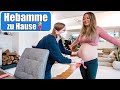 Hebamme zu Hause 🤰🏼 Schmerzen lindern! Tapen & Akupunktur Schwangerschaftsbeschwerden | Mamiseelen