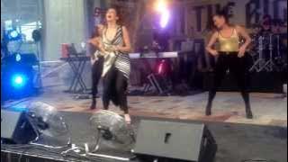 Ricki-Lee 'Come & Get In Trouble With Me' live at Federation Square