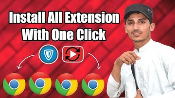 How to add Extensions in all Chrome profile with one click || Learn in a Minute