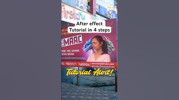 Tutorial with 4 easy steps. #aftereffecttutorials #vfx #aftereffects #premierepro