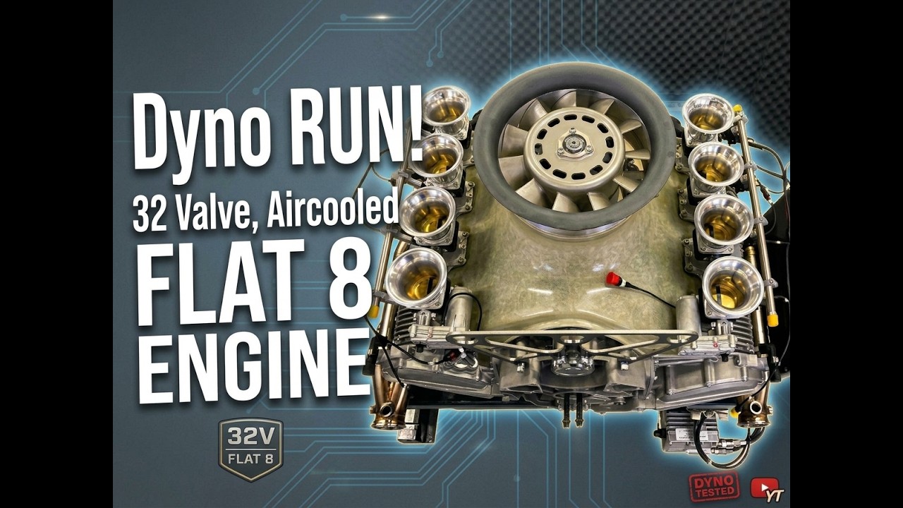 New Flat-Eight Crate Engine for Vintage 911s Is Coming Along Nicely