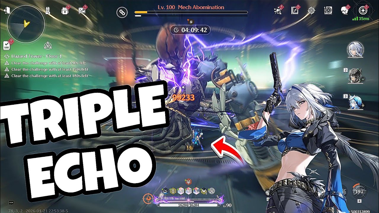 Galbrena Triple Echo Rotation 123 Does DAMAGE [Wuthering Waves ToA]