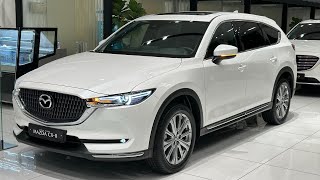 New Mazda CX8 2024 SUV 2.5L Skyactiv G White Exterior and Interior