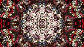 Mesmerizing Kaleidoscope Patterns: Hypnotic Visual Journey in 3 hours!
