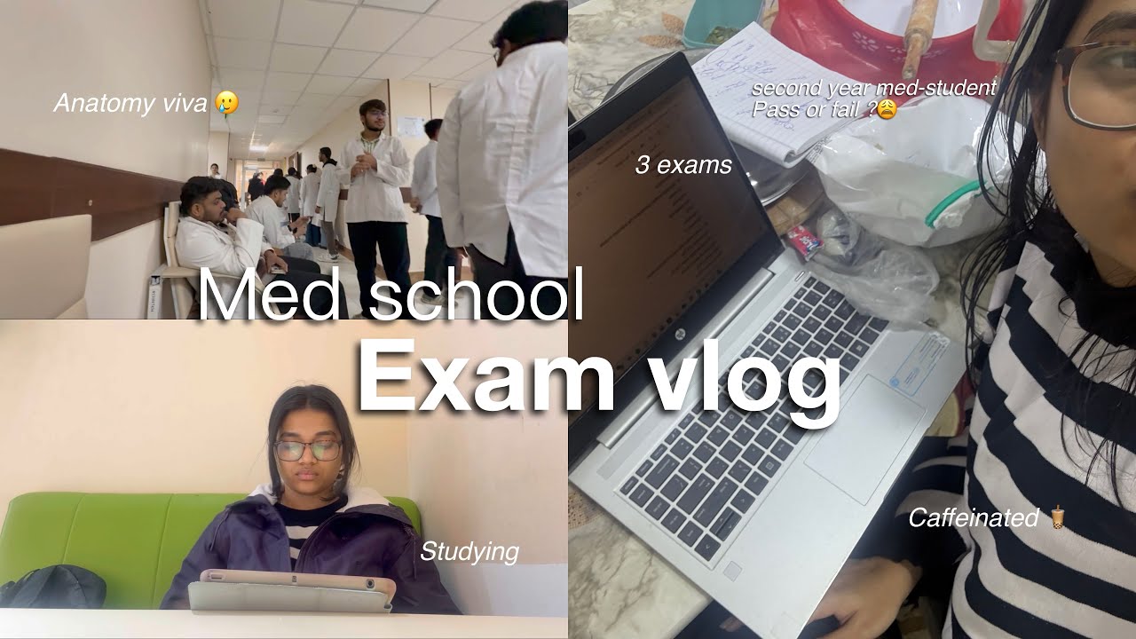  Med school exam vlog 📚, anatomy viva 🥲 Third sem exams in abroad (mbbs in Uzbekistan 🇺🇿 )