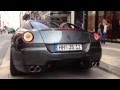 Ferrari 599 gtb  rev  full throttle accelerations