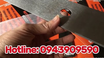 Có nên mua dao Cắt Cỏ Mitsuyama Dày 2.2mm Dài 355mm | Dao cắt cỏ chất lượng tốt