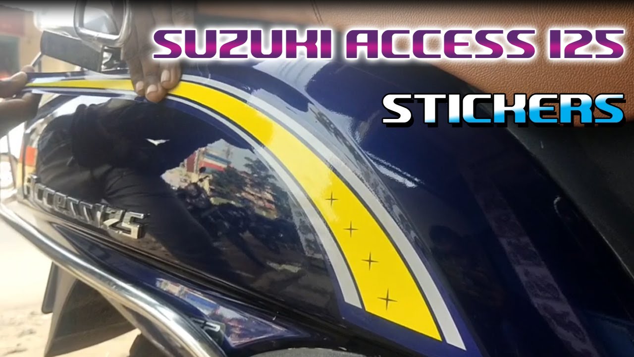 ACCESS 125 stickers