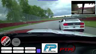 One lap to go! Still in second place at white flag