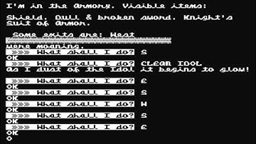 Adventure No. 4: Voodoo Castle for the Atari 8-bit family