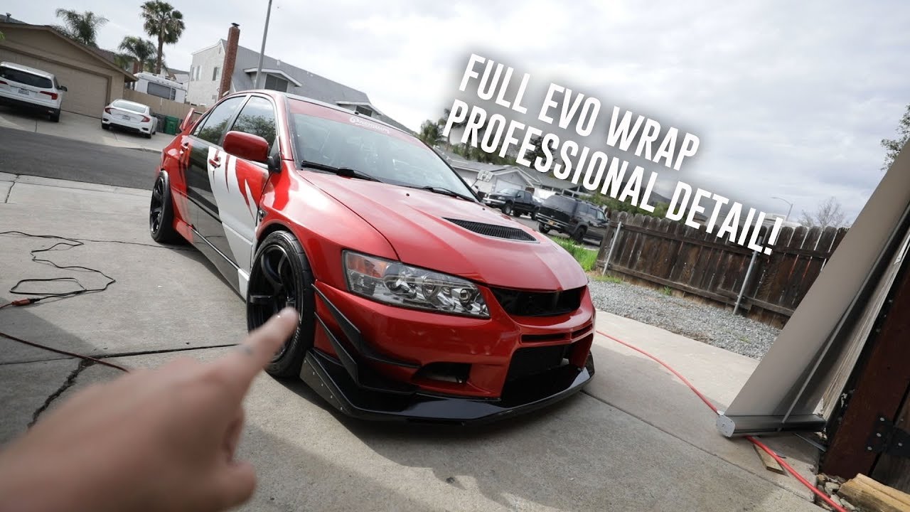 SAVING THE EVO 8 WRAP! - YouTube