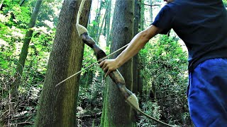 How to make a Wood and Bamboo bow|DIY bow