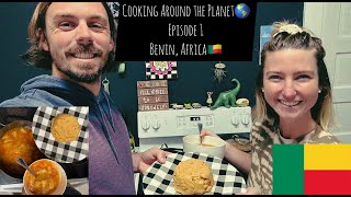 Cooking Around the Planet |BENIN| Ep. 1 of 195 |Dahomey Fish Stew & Amiwo| by Mellow&Co 180 views 2 months ago 43 minutes