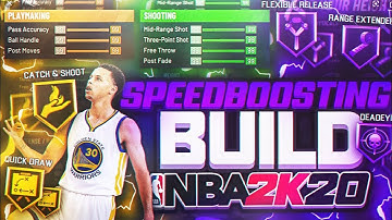 my *PURE SHARP* build can speedboost in NBA2K20...+ *BEST* Sigs For Sharpshooters
