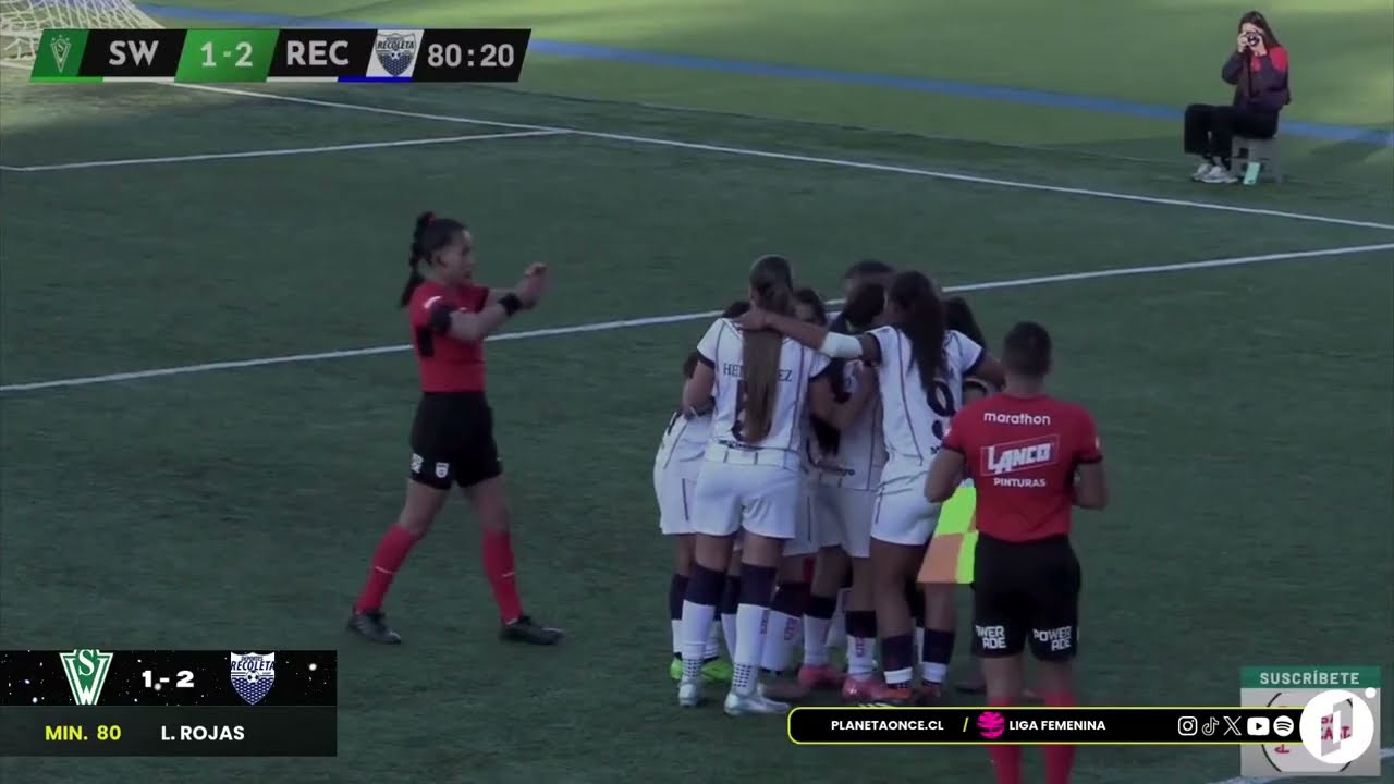 #GolesP11 S. Wanderers 1-2 D. Recoleta Fecha 14 2da Rueda Liga Femenina 26-06-2026