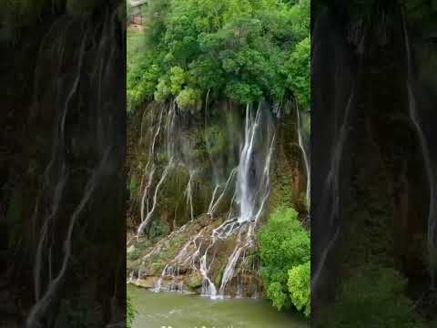 ابشار بیشه پوران از زیباترین ابشارهای ایران در شهرستان دورود استان لرستان لرستان ایران دورود آبشار