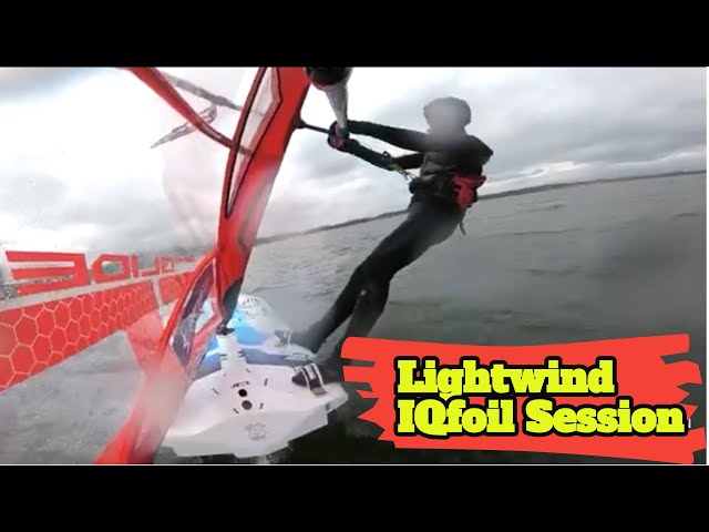 Lightwind iQFOiL Session - YouTube