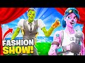 I used *UNRELEASED* Skins in Fortnite Fashion Shows...