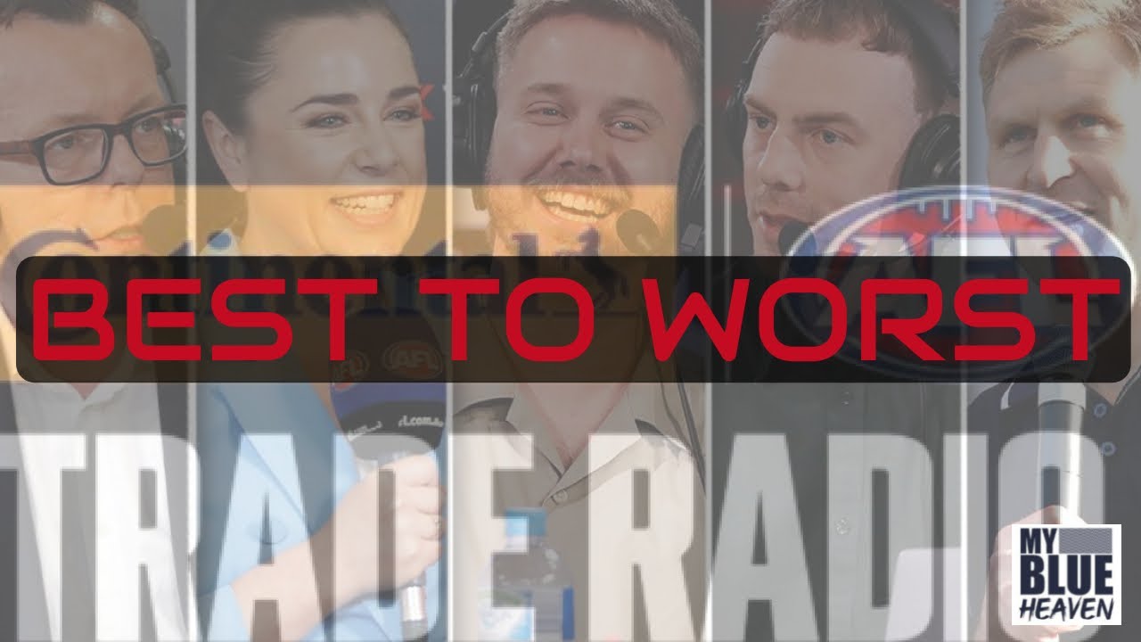 RANKING EACH SHOW ON AFL TRADE RADIO FROM BEST TO WORST. YouTube