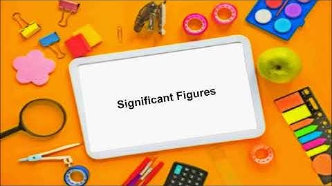Significant Figures