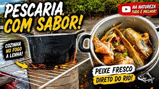 A VERDADEIRA CALDEIRADA de peixes feito no barco