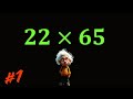 Can You Solve 22 × 65? 🤔 Easy Math Trick Explained #1