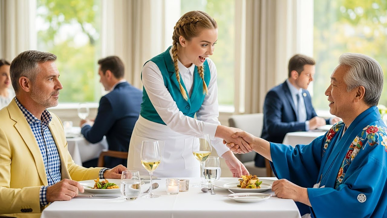 Milliardär gerät ohne Übersetzer in Panik – bis eine Kellnerin den Millionen-Dollar-Deal rettet
