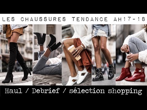 Les chaussures tendance de l'hiver - HAUL & Debrief