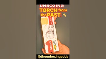 Unboxing a Torch from the Past | Eveready DigiLED DL64 #eveready #torch #shorts #viral