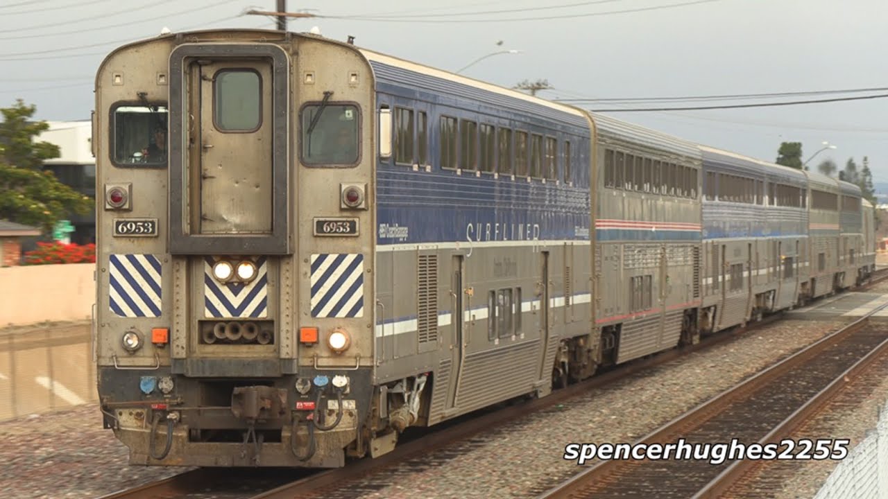 Amtrak Trains Orange County, CA (Spring 2019)