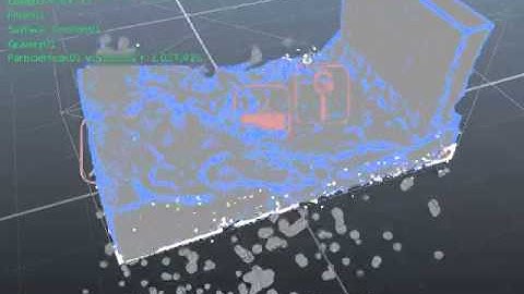Realflow 2014 Large Scale Simulation with Foam with Particle Mesh