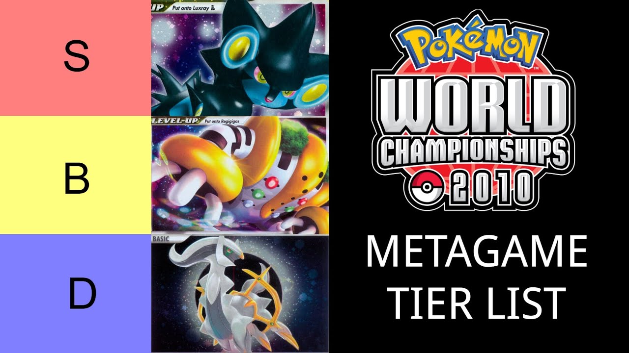 Worlds 2010 Format Tierlist - Retro Pokemon TCG