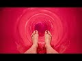 Satisfying AI ASMR Magical Waterslide –Epic Food Tunnel Slides #asmr #relax #foryou #slide