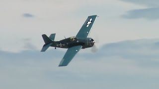 Greg Shelton FM-2 Wildcat, WWII Weekend, Reading, Pa. 2015