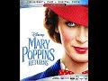 Opening To Mary Poppins Returns 2019 Blu Ray Opening To Mary Poppins Returns 2019 Blu Ray