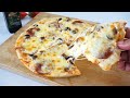 [No Knead] No Yeast Pizza Ready In 15 Minutes