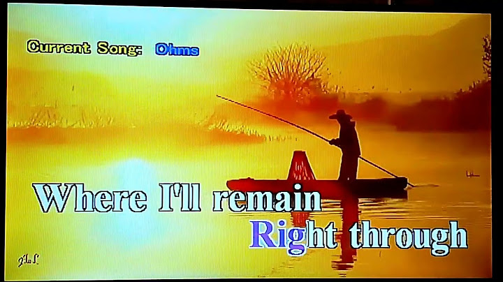 Ohms Karaoke version - Karaoke performance video thumbnail