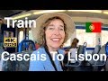Cascais To Lisbon Portugal Train Travel Summer 2019