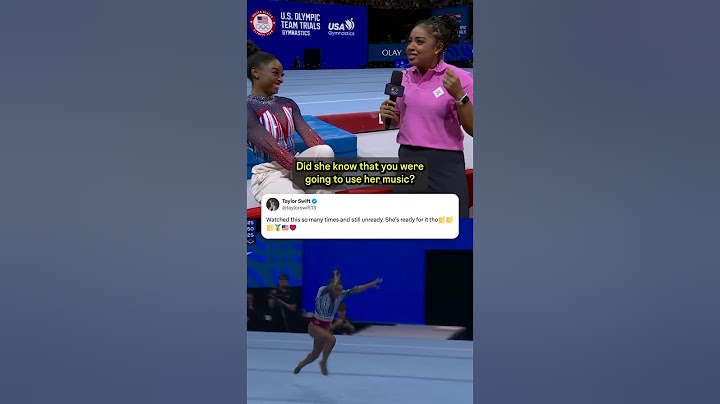 Simone Biles is a Swiftie?!🤩⭐✨