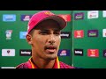 Beuran Hendricks  speaks after  the Lions  beat the Titans by 18 runs on the DLS Method
