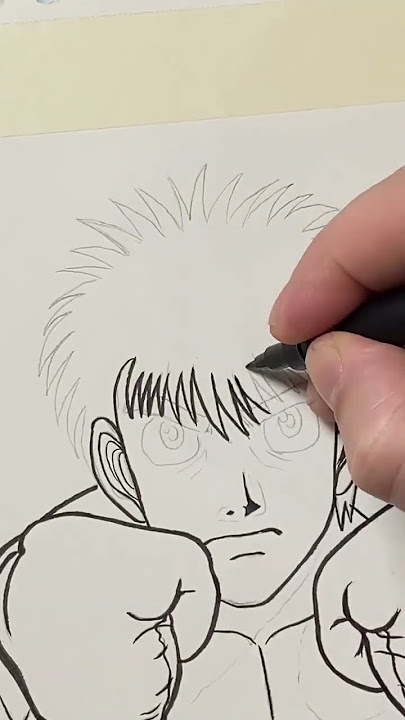 How to Draw - Hajime no Ippo - #voltapapel 