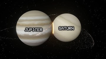 Saturn Collides With Jupiter!! - Universe Sandbox