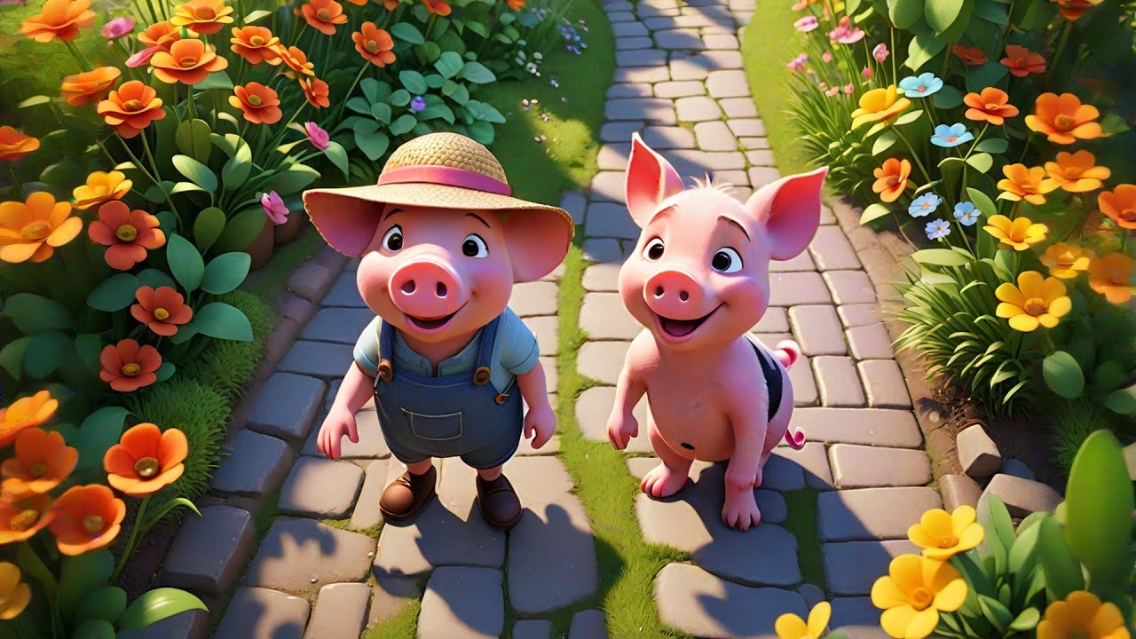 Seven Baby Pigs Know What’s Hot and Cold | Senses Song for Kids | Nursery Rhymes and Early Learning