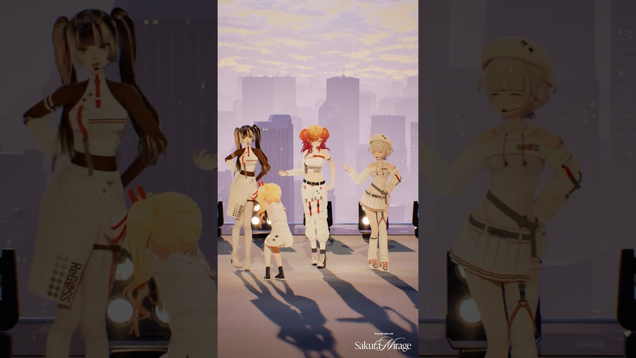 【#ReGLOSS3Dライブ】ReGLOSSに紛れ込む音乃瀬奏【おまけ】 #ReGLOSS #shorts