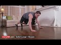 Burpee Switch Lunges - TheDailyHiit