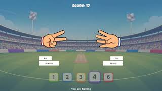 Hand Cricket game free, Asset on unity asset store. screenshot 5