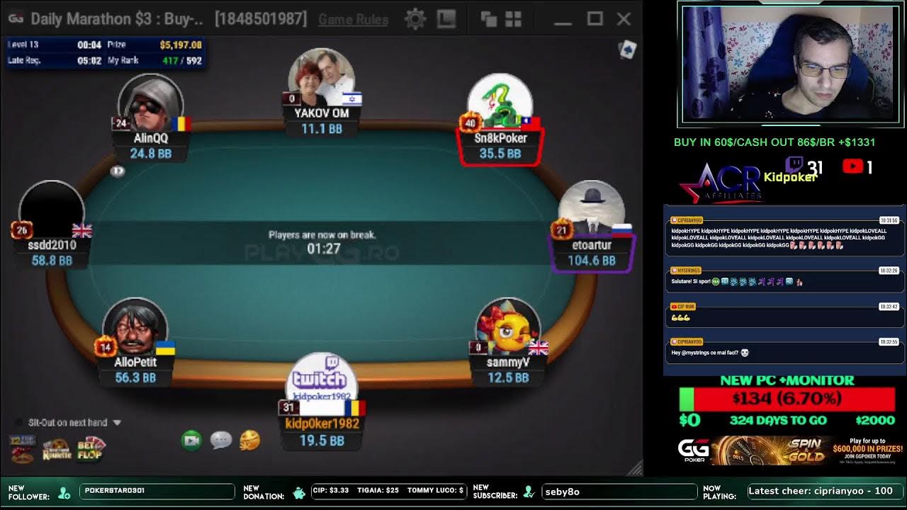 GGpoker online grind poker online YouTube