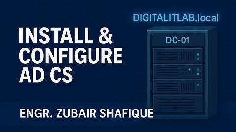 Install & Configure AD CS on Windows Server 2022 | Certificate Authority Setup (Step-by-Step Guide)