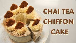 What If Chai Tea Became A Chiffon Cake?